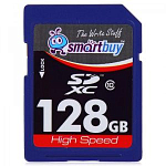 SD 128Gb Smart Buy Class 10 UHS-I (45/20 Mb/s)