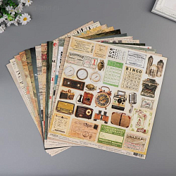 Набор бумаги для скрапбукинга "I've got your six" 12 листов 30.5х30.5см 190гр/м2 5494537