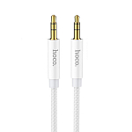 Кабель Jack 3.5 <--> Jack 3.5  2.0м HOCO UPA19 серебряный