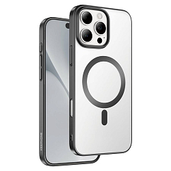 Задняя накладка Keepone Skin Grip Magsafe Case для iPhone 16 Black