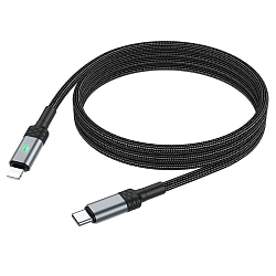 Кабель Lightning <--> Type-C  1.2м BOROFONE BU30 Lynk, чёрный