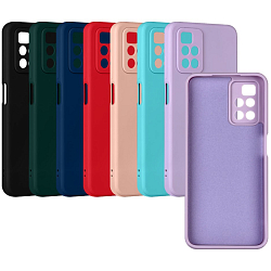 Задняя накладка ISA для Xiaomi Redmi 10 цветной (МИКС)