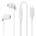 Наушники REMAX RM-518i, Wired Sleep, 8 pin, белый