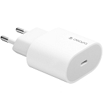 Сетевое ЗУ 1Type-C DEPPA Original 11448, белый, 20Вт