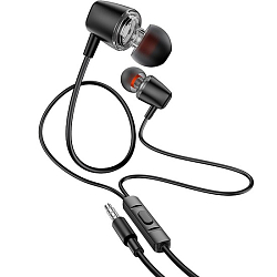 Наушники HOCO M107, Discoverer, черный, Jack 3.5