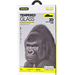 Противоударное стекло SUPGLASS Nano Edge Glass SG-08 для iPhone 15 Pro Max (6.7)