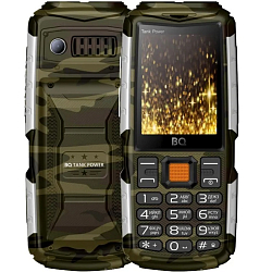 Телефон BQ 2430 Tank Power Camouflage+Silver