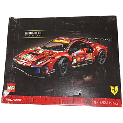 Конструктор LEGO Technic 42125 Ferrari 488 GTE "AF Corse #51" (Уценка)