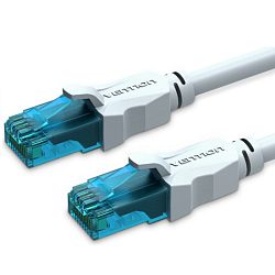 Патч-корд  1.5м VENTION прямой UTP cat.5е, RJ45 Серый