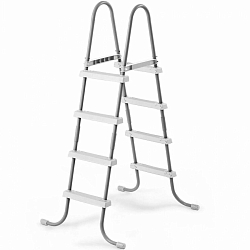 Лестница для бассейнов до 122см INTEX 28066, 4 ступеньки, без площадки, уп.3