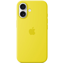 Силиконовый чехол SILICONE CASE MagSafe для iPhone 16 Star Fruit (+ анимация NFC Clear) c LOGO