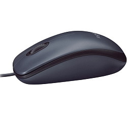 Мышь LOGITECH M100 Dark Grey USB