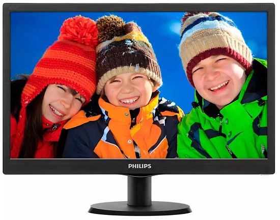 Монитор 19.5" PHILIPS 203V5LSB26/62(10) Black