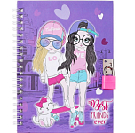 Записная книжка, 45 листов, Подружки (17,8х13см)   10549459