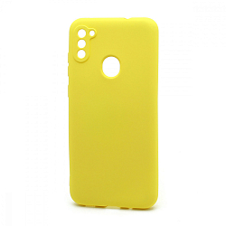 Силиконовый чехол SILICONE CASE New ERA для Samsung Galaxy A11/M11 желтый
