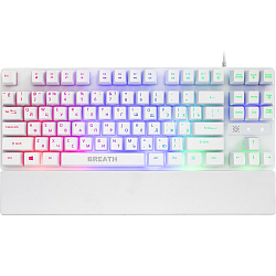 Клавиатура DEFENDER GK-184 Breath белая