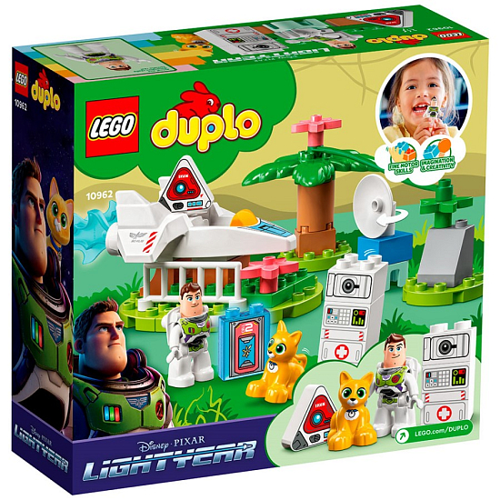 Конструктор LEGO DUPLO 10962 Миссия Базз Лайтер «Планета»