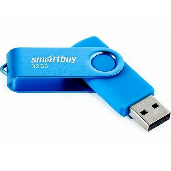 USB 32Gb SMARTBUY Twist синий