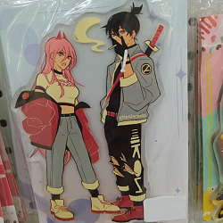 Акриловый стенд (13-15см) 2D Бензопила, № 28