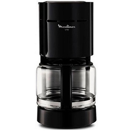 Кофеварка капельная Moulinex Uno FG121811, черный