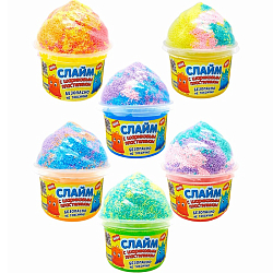 Слайм  + шариковый пластилин, 115 г, ассорти 6 видов, JOLLY JOT (ДЖОЛИ ДЖОТ),665949