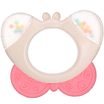 Погремушка «Бабочка», с прорезывателем для зубов, пищевой силикон 10133682