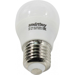 Лампа светодиодная SMARTBUY G45 9,5W/4000/E27 (глоб, белый свет)