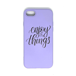 Задняя накладка MOBIS для iPhone 7/8 цветной (МИКС)