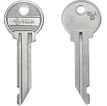 Заготовка ключа GLA-1D_GLZ1_GLV1_GLA1_x_X33 KHP