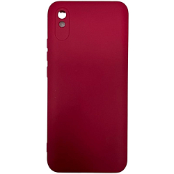Задняя накладка ZIBELINO Soft Case для Xiaomi Redmi 9A (бордовый)