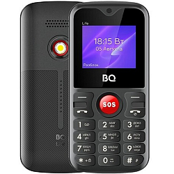 Телефон BQ 1853 Life Black+Red