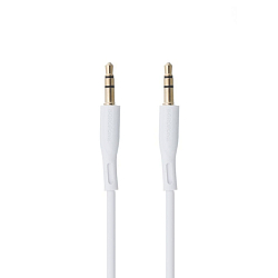 Кабель Jack 3.5 <--> Jack 3.5  1.0м BOROFONE BL1 белый