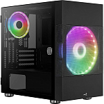 Корпус Aerocool Formula Atomic Lite-G-BK-v2 черный без БП mATX 1x120mm 2xUSB2.0 1xUSB3.0 audio