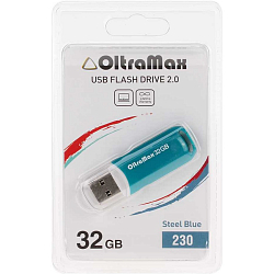 USB 32Gb OltraMax 230 голубой
