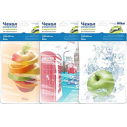 Чехол для гладильной доски НИКА ЧП1 с поролоном 1 (бязь 1290х400)