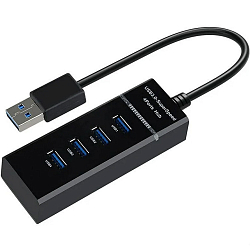USB-Хаб JBH H-02, 4 порта, 30см, USB 2.0