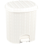 Ведро для мусора с педалью Вязание Ар-Пласт 11л