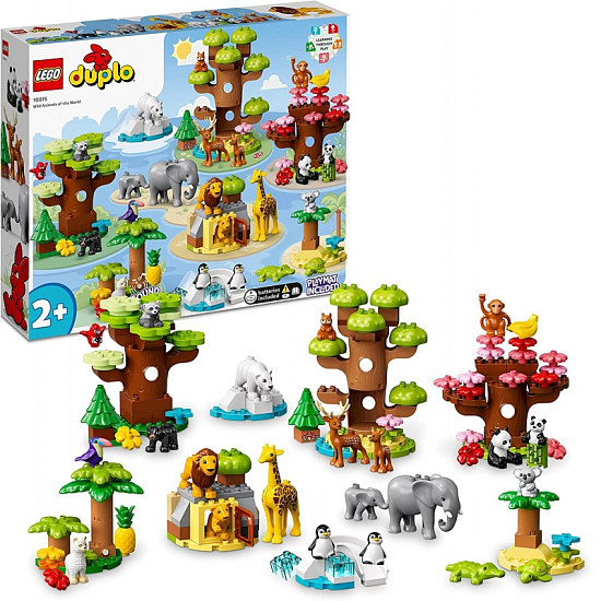 Конструктор LEGO DUPLO 10975 Дикие животные мира