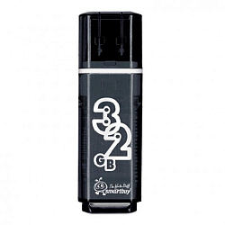 USB 32Gb SMARTBUY Glossy series Black