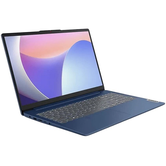 Ноутбук 15.6" Lenovo IP3 Slim 15IAH8 (Intel Core i5-12450H/ 8Gb/ SSD 512Gb/ DOS) (83ER0033RM), синий 