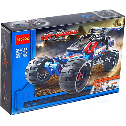 Конструктор с инерционным механизмом «Багги», 160 деталей