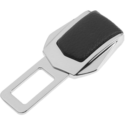 Заглушка ремня безопасности TORSO, усиленная, металлическая, хром 10391588