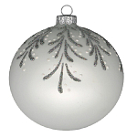 Шар "Заснеженная ветвь 1",100мм, в подарочной упаковке КУ-100-194148/1