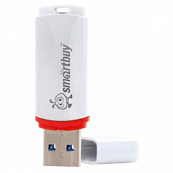 USB 32Gb SMARTBUY Crown White