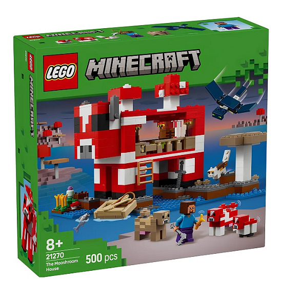 Конструктор LEGO Minecraft 21270 МУУхоморный дом