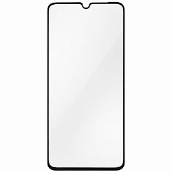 Противоударное стекло DF для Xiaomi Redmi 12C/Poco C55 (black)