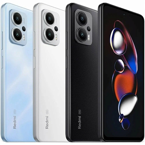Смартфон Xiaomi Redmi Note 12T Pro (Dimensity 8200) 12/512 Black