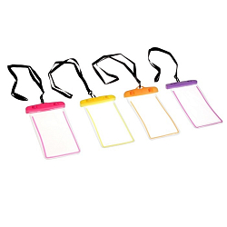 Водонепроницаемый чехол для телефона LuazON, 17х10 см, с отражателем, два фиксатора, МИКС 3916182