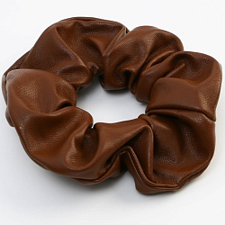 Резинка для волос «Мечты сбудутся», коричневая, d = 10 см