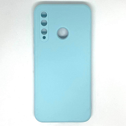 Силиконовый чехол NONAME для Honor 10i матовый, голубой